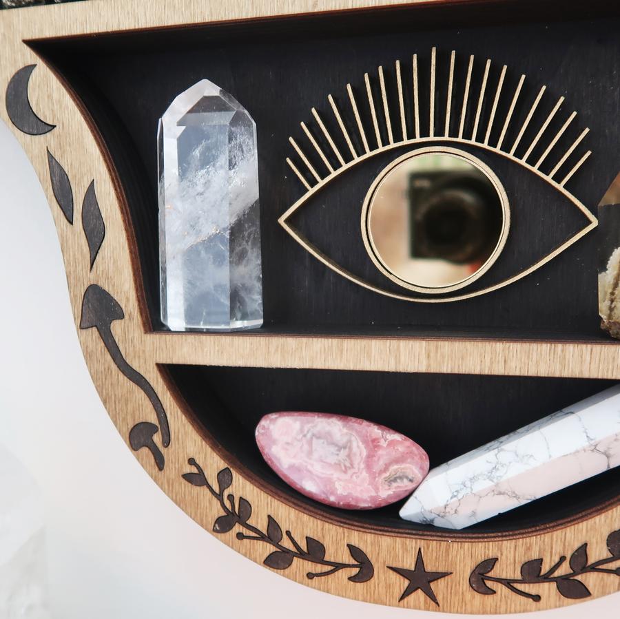 Hamsa Hand Crystal Shelf - coppermoonboutique (2)